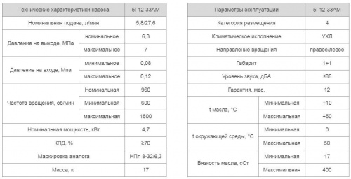 Насос 5Г12-33АМ